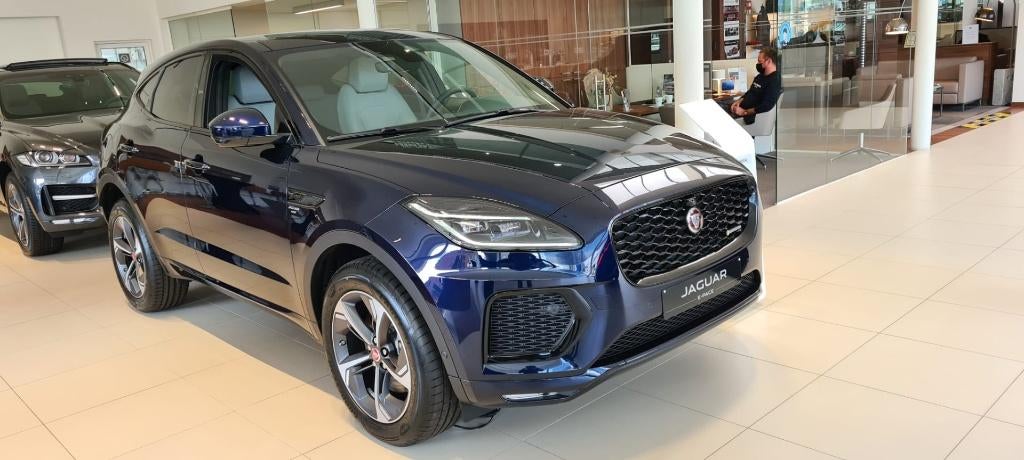 JAGUar E-PACE weinig kilometer, Autos, Jaguar, Euro 5, Achat, Noir, 5 portes