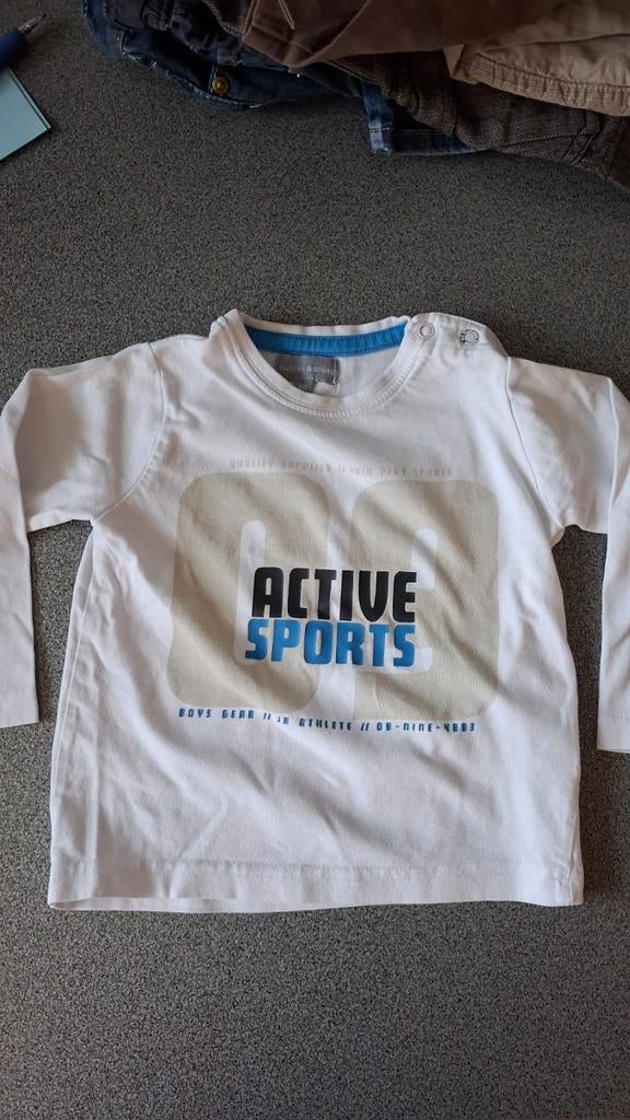 Longsleeve Cuddles&Smiles maat 80, Kinderen en Baby's, Cuddles & smile, Ophalen of Verzenden, Zo goed als nieuw, Jongetje