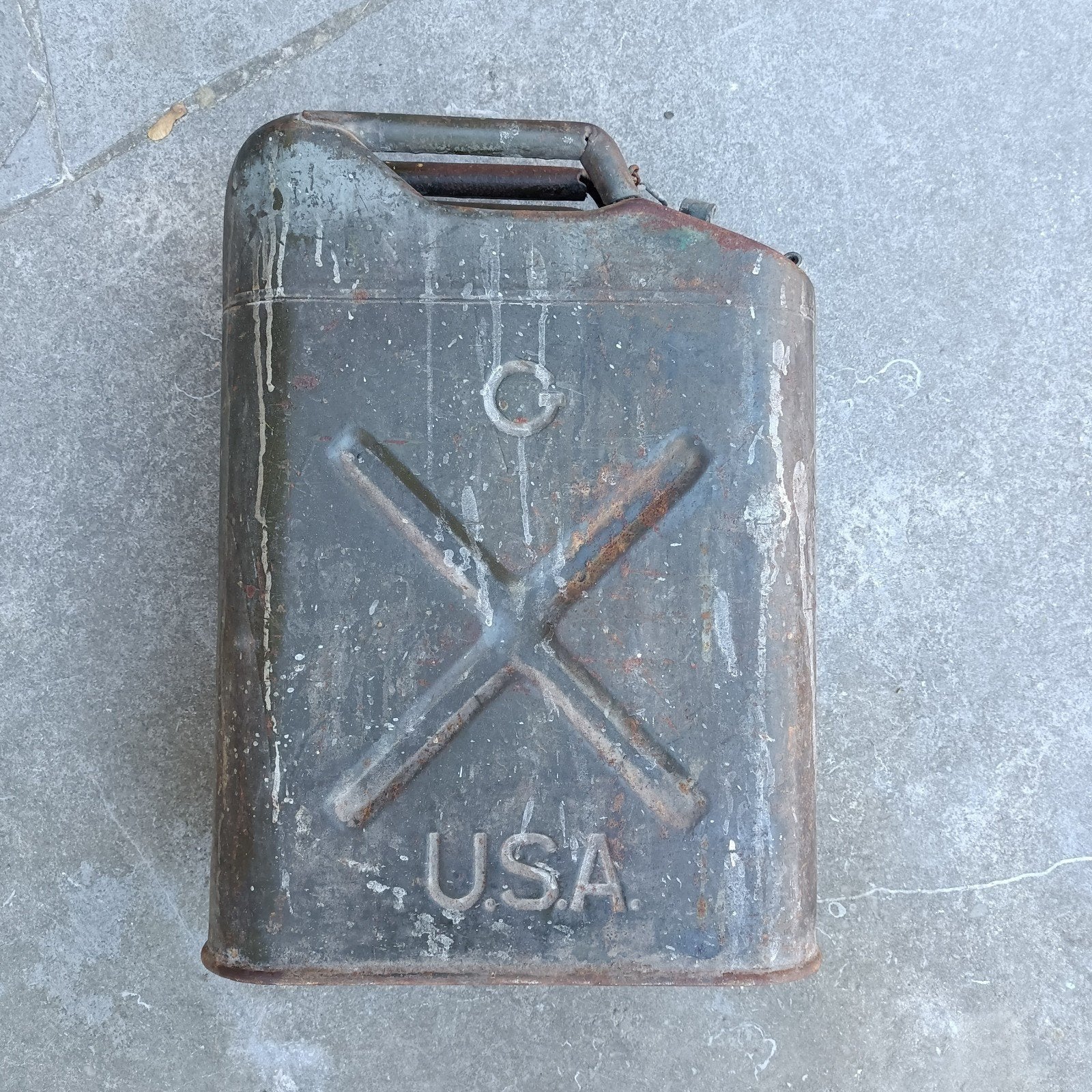 Jerrycan Nesco, Amerikaanse leger, 1950, Verzamelen, Ophalen of Verzenden