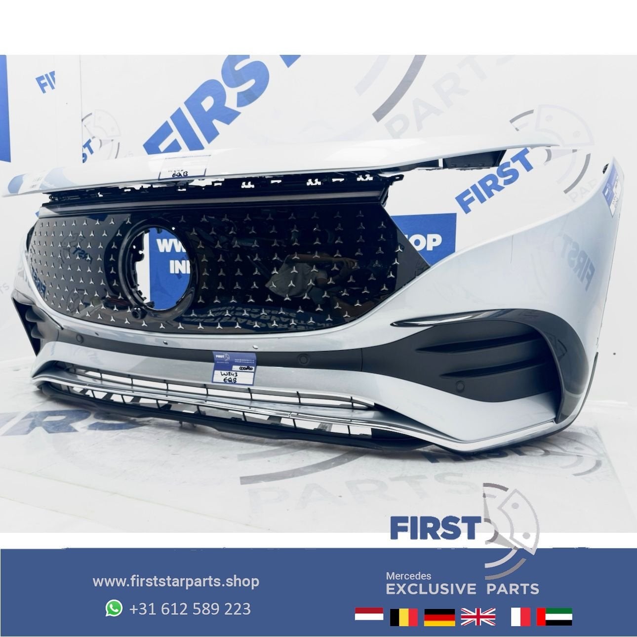 X243 EQB AMG BUMPER COMPLEET A2438850002 W243 H243 EQ A COMP, Gebruikt, -, Voor, Ophalen of Verzenden