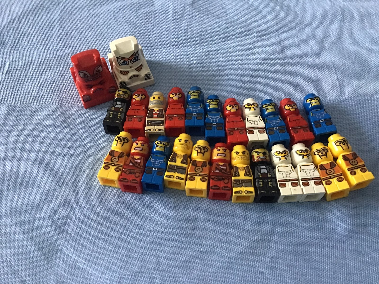 Lego lot figuren gezelschap spelen, Ophalen of Verzenden, Zo goed als nieuw, Lego
