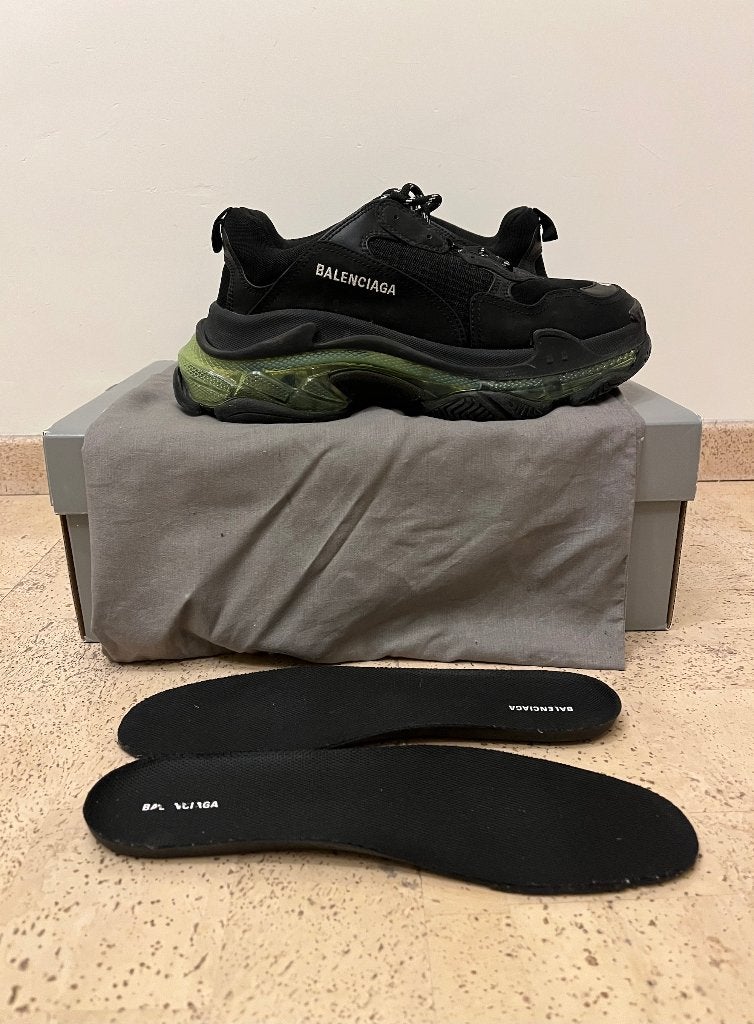 Balenciaga Triple S, Kleding | Heren, Schoenen, Zwart, Nieuw, Ophalen of Verzenden, Sneakers