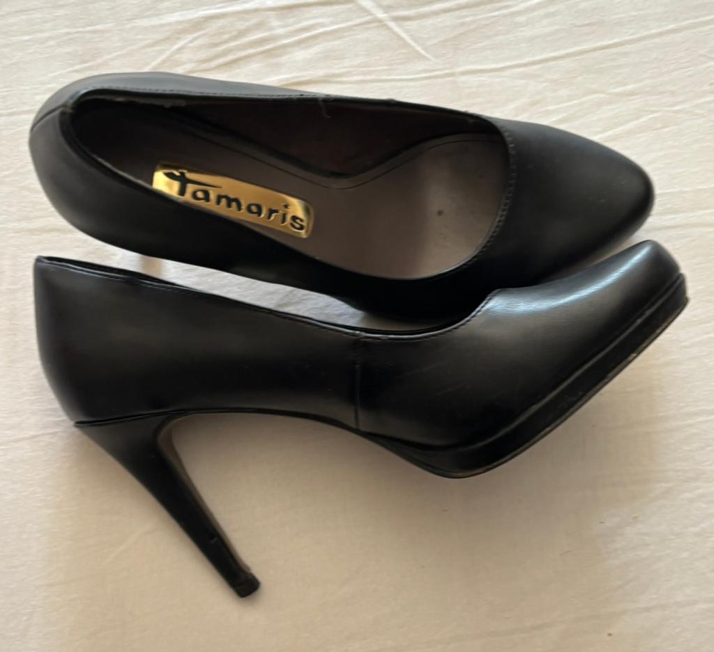 Escarpin talons noir 38, Vêtements | Femmes, Enlèvement ou Envoi, Porté, Noir