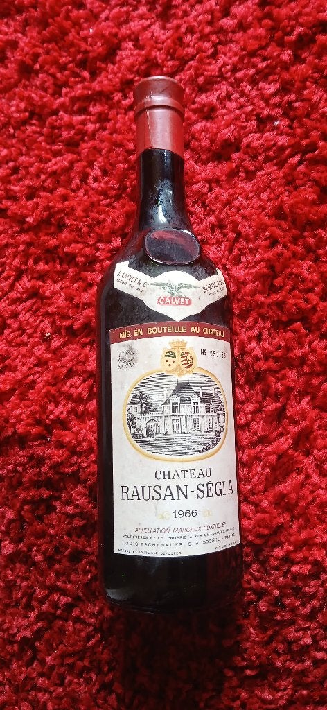 Château Rauzan-segla vintage 1966, Ophalen, Frankrijk, Rode wijn