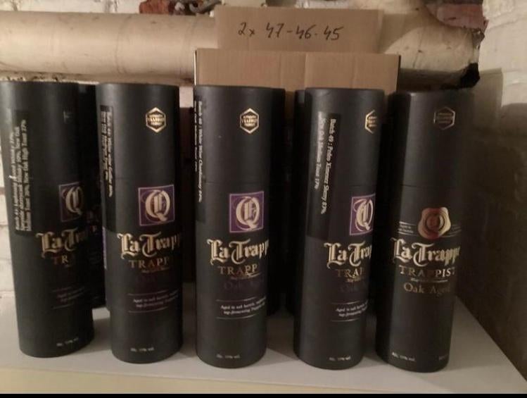 La Trappe Quadrupel Oak Aged - Pure verwennerij, Verzamelen, Biermerken, Nieuw, Flesje(s), La Trappe, Ophalen of Verzenden