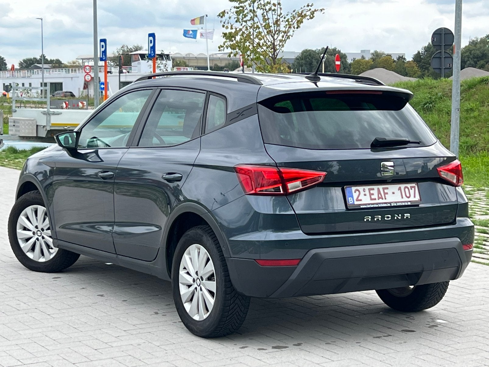 Seat Arona 1.0 essence automatique /2021, Autos, Argent ou Gris, Achat, Entreprise, 5 places