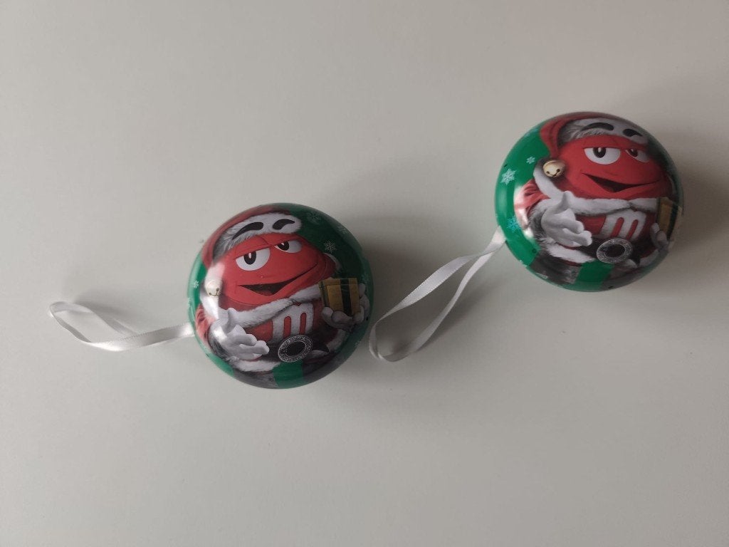 kerstversiering m&m, Diversen, Ophalen of Verzenden, Zo goed als nieuw