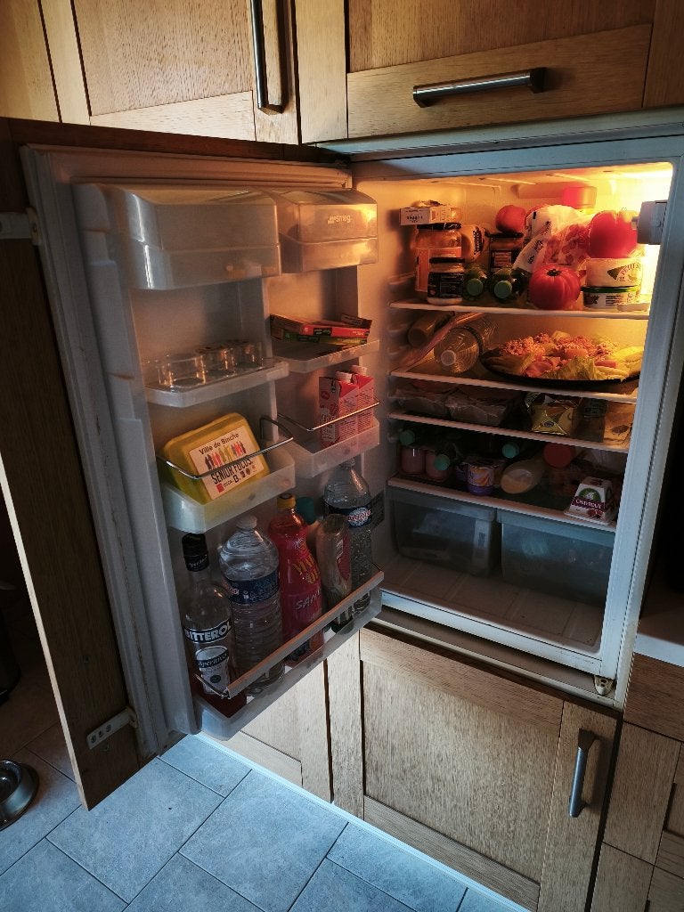 Frigo réfrigérateur smeg occasion à vendre à enlever, Electroménager, Enlèvement, Utilisé