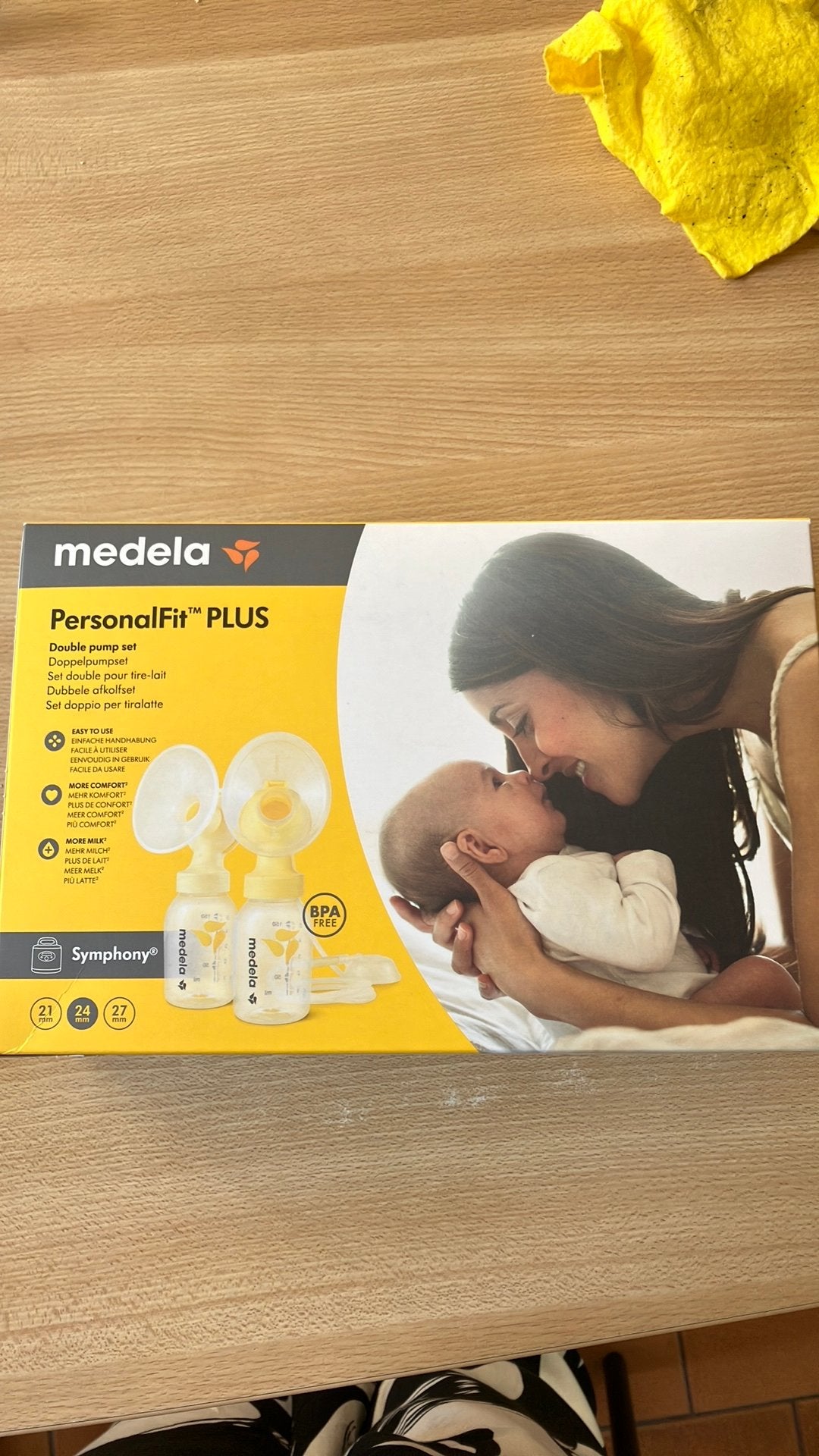 Dubbele afkolfset Medela, Kinderen en Baby's, Ophalen of Verzenden, Zo goed als nieuw, Medela