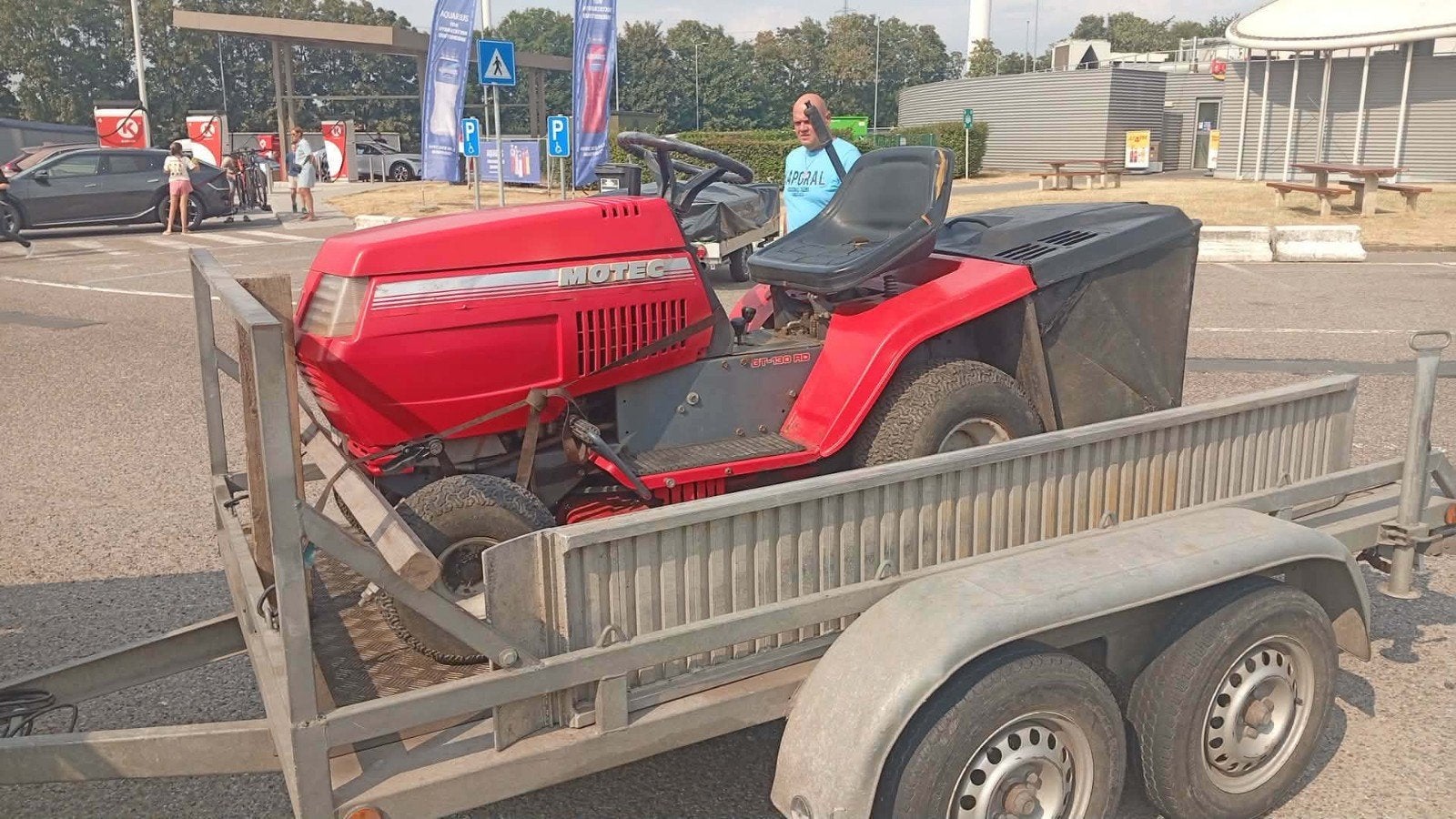 tracteur tondeuse, Jardin & Terrasse, Tondeuses autoportées, Enlèvement, Utilisé