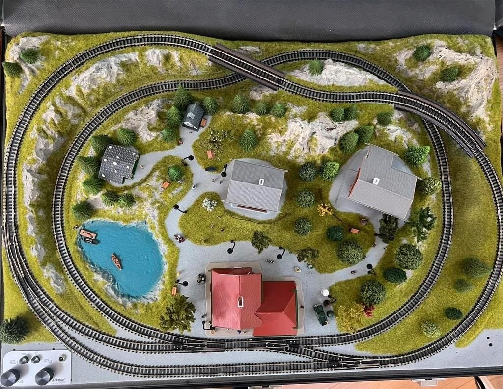Originele Noch 88271 Sonnenalpe modelbaan koffer N schaal, Hobby en Vrije tijd, Modeltreinen | N-Spoor, Ophalen of Verzenden, -