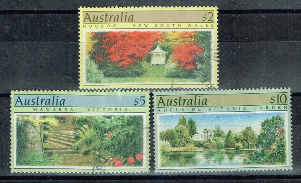 Timbres-poste d'Australie - K 5338 - jardins botaniques, Timbres & Monnaies, Timbres | Océanie, Envoi, Affranchi