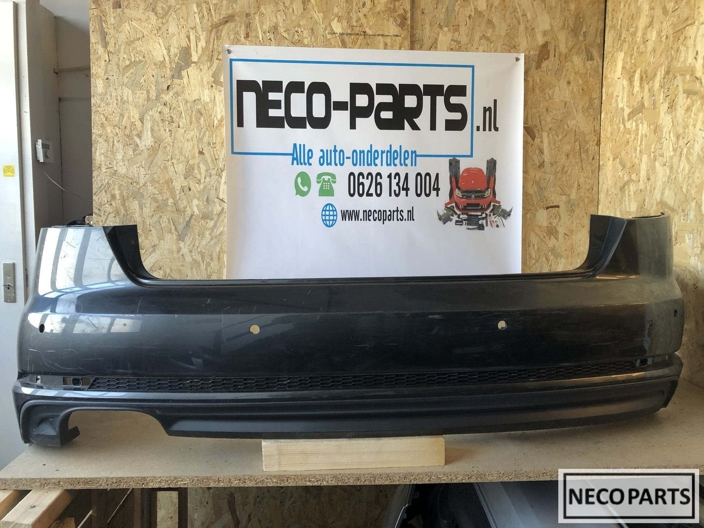 A4 B9 8W s line bumper achterbumper sedan 8W5807511J, Arrière, -, Audi, Utilisé