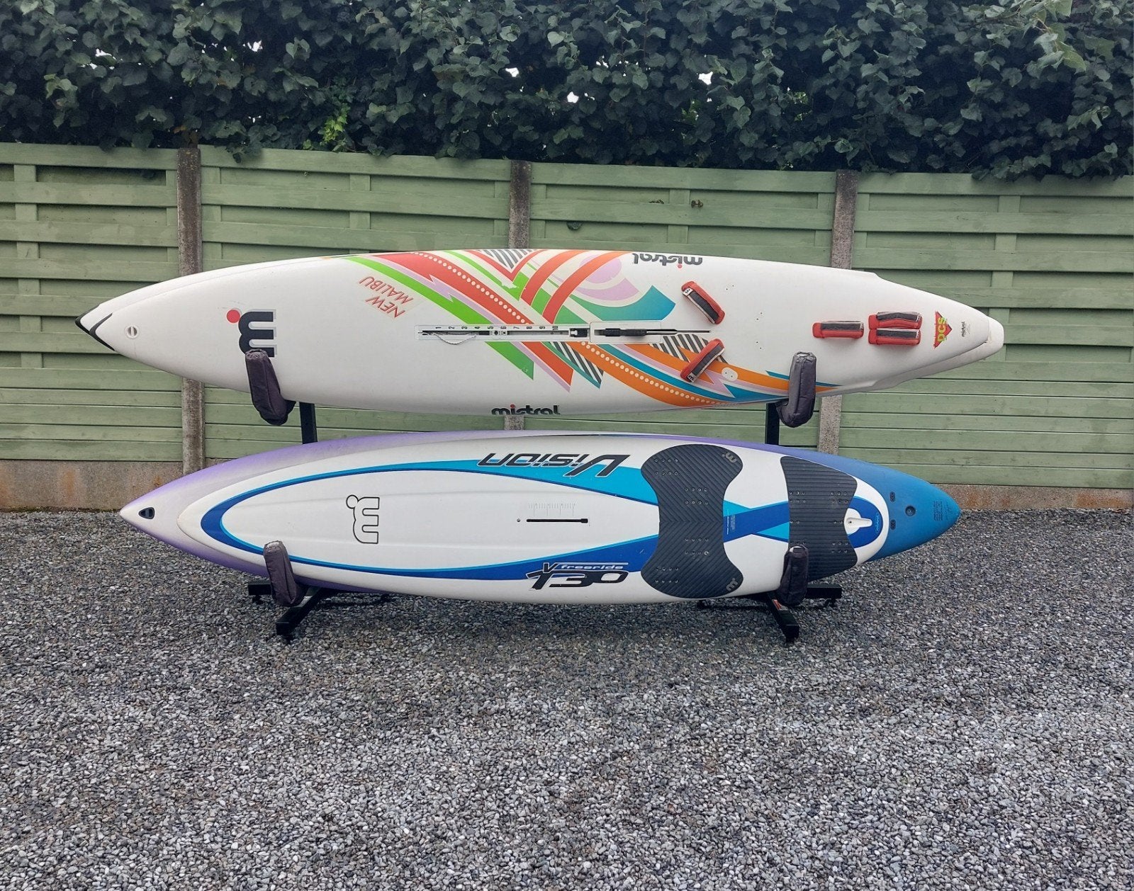 Surfplank - SUP - Kayak - masten - zeilen - opbergsysteem, Watersport en Boten, Ophalen, Gebruikt