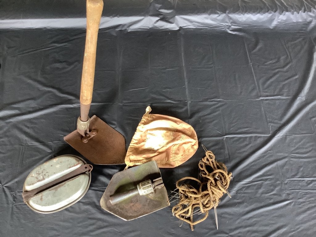 Objets US de ferme terrain Ardennes, Enlèvement