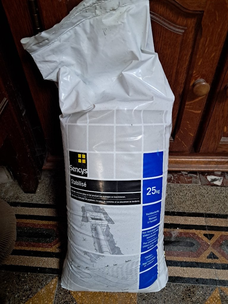 stabilité sac 25 kg neuf, Tuin en Terras, Ophalen, Nieuw