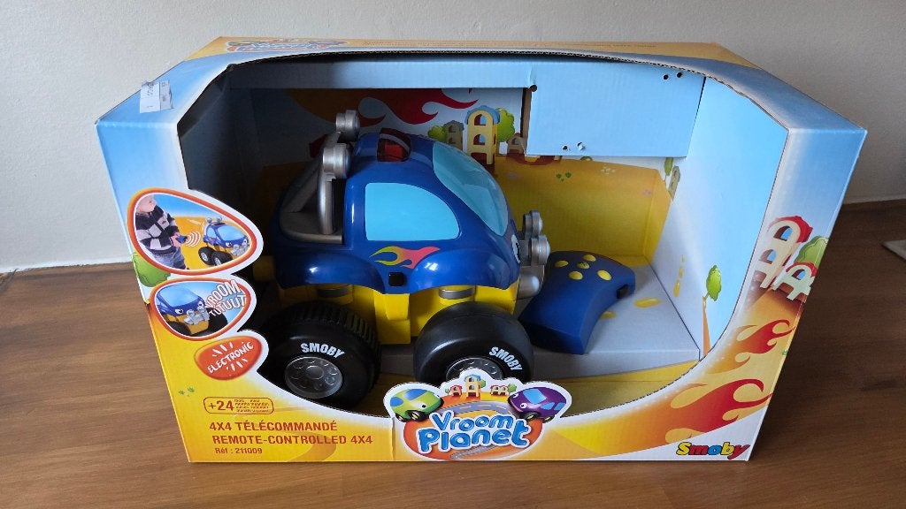 Vroom planet Smoby auto afstandsbediening, Enlèvement ou Envoi, Comme neuf, Télécommande