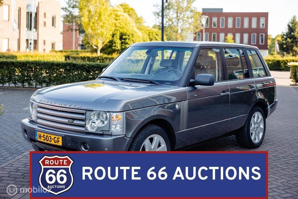 Land Rover Range Rover Vogue | 2004 | Route 66 Auctions, Auto's, Land Rover, Gebruikt, Zwart, Bedrijf, Handgeschakeld