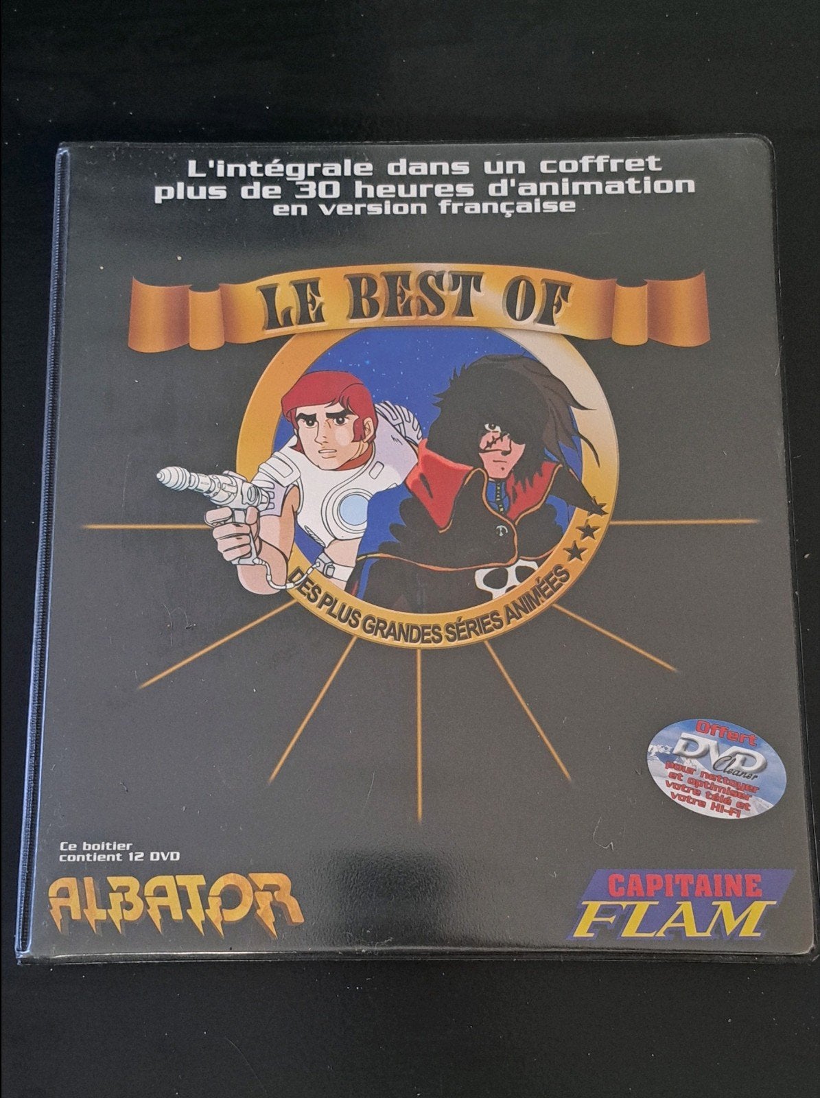 coffret dvd capitaine Flam et Albator, Enlèvement, Série