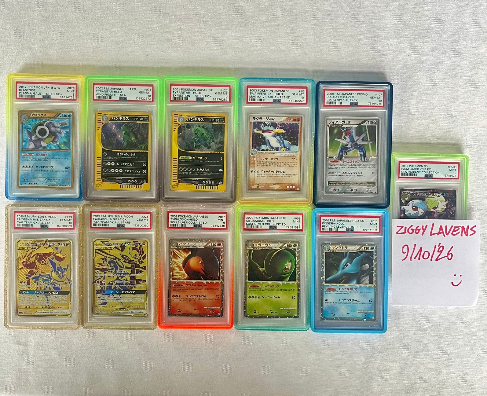 Pokemon psa slabs te koop, Ophalen, Zo goed als nieuw