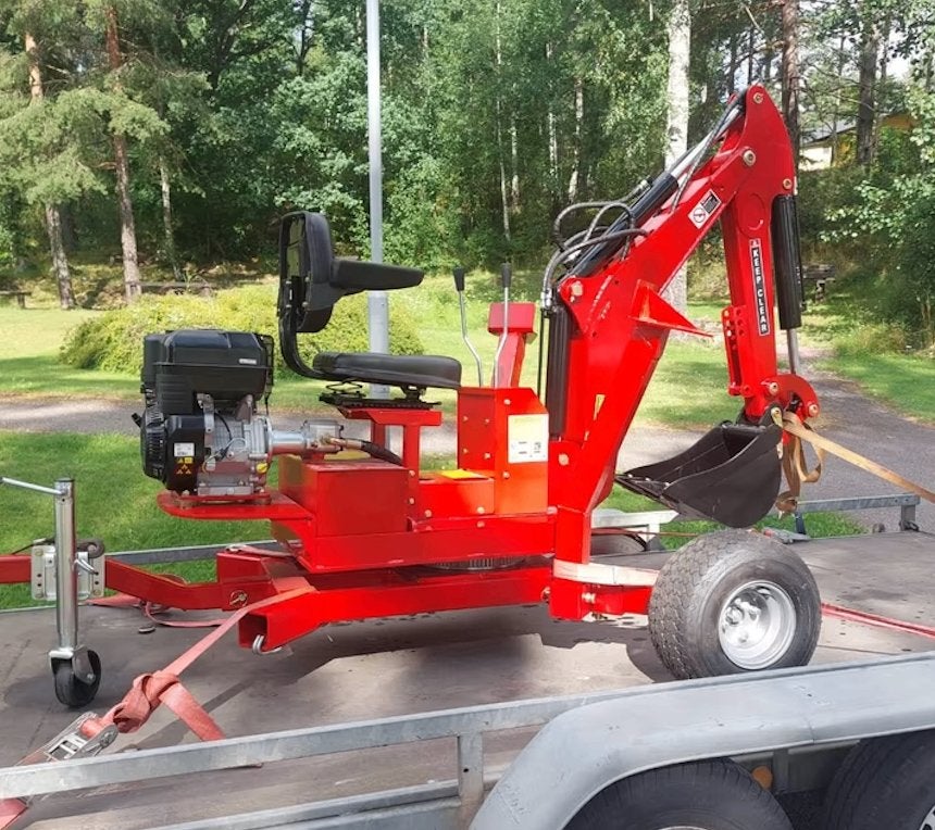 TE KOOP: Scandinavische 360°  minigraver, Enlèvement ou Envoi, Excavatrice