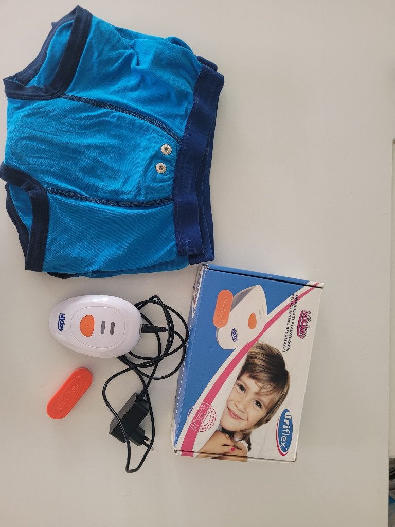 uriflex plaswekker + 5 broekjes, Enlèvement, Comme neuf