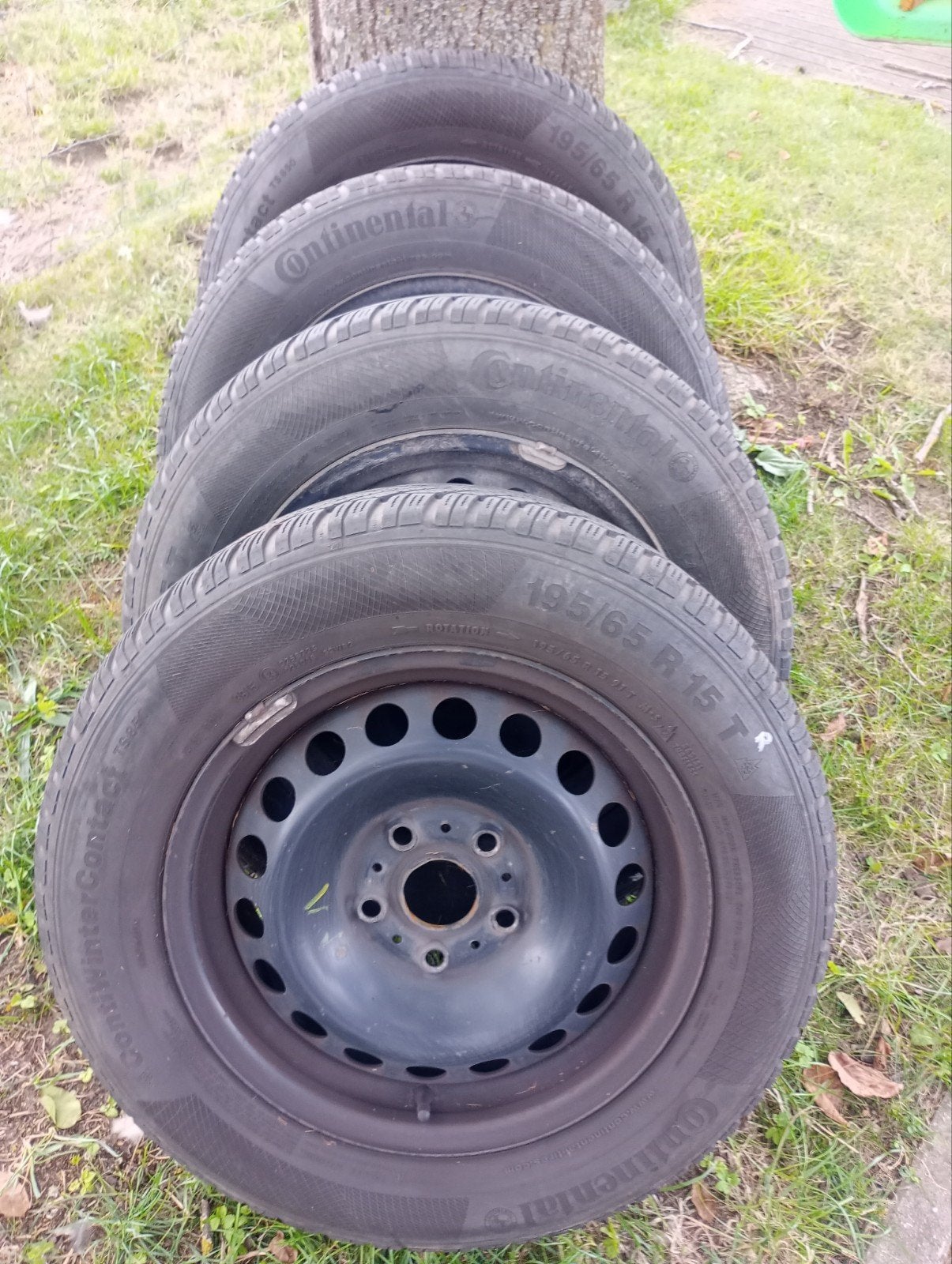Continental Wintercontact ts850 - 195/65r15t, Autos : Pièces & Accessoires, Enlèvement, Pneus hiver, Pneu(s)