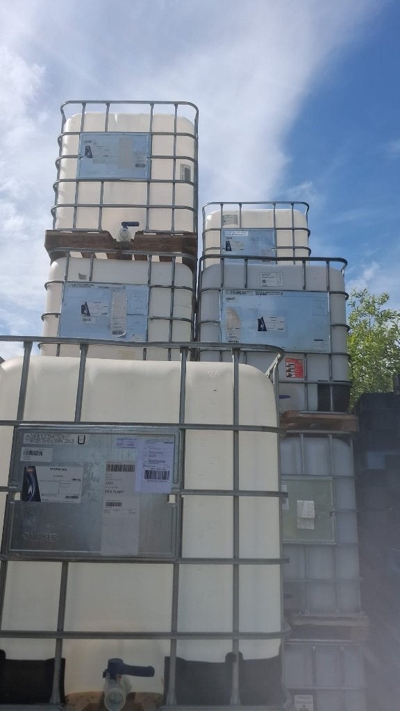 IBC container, Ophalen, Zo goed als nieuw, Kunststof