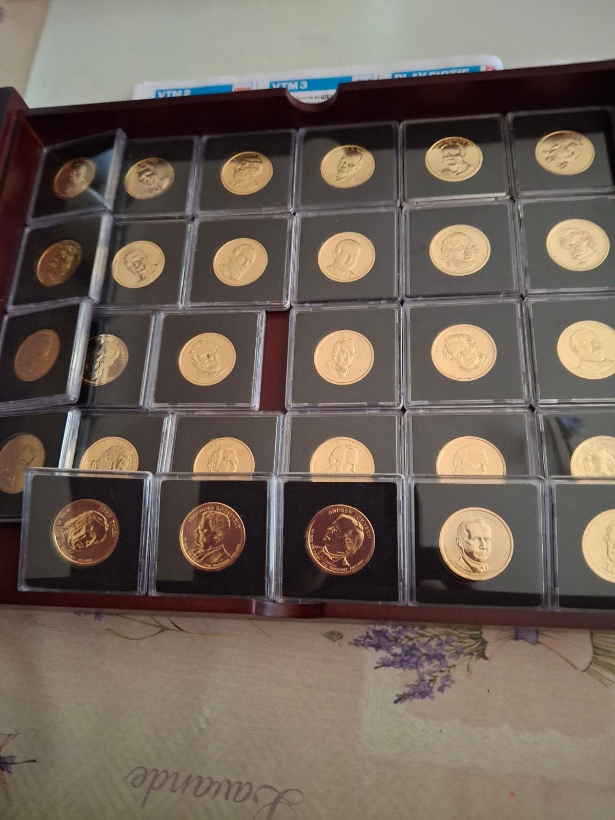 munten van alle Amerikaanse presidenten, Postzegels en Munten, Verzenden, Goud