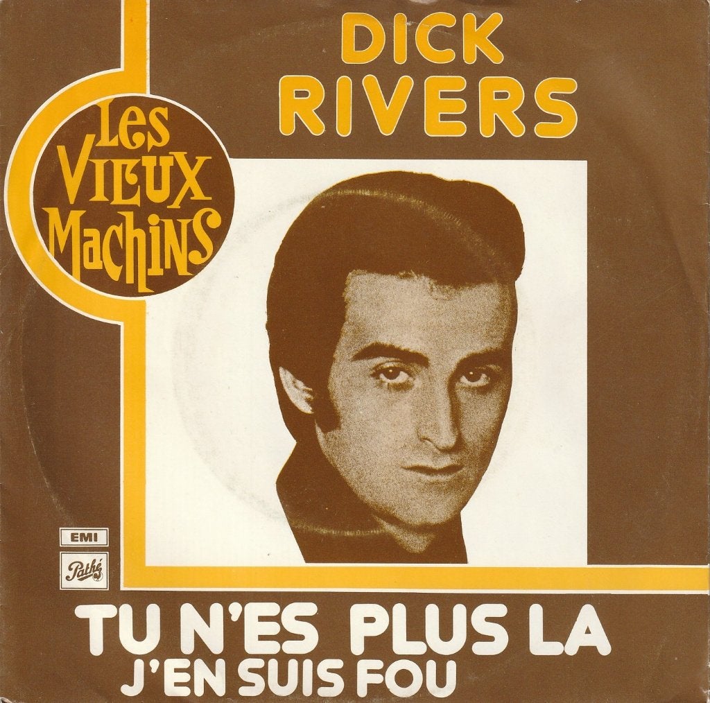 Dick Rivers - Tu n'es plus là, 7 inch, Zo goed als nieuw, Pop, Overige typen