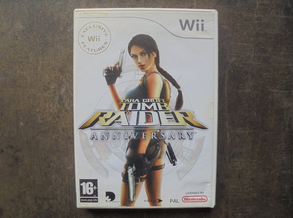 Lara Croft Tomb Raider Anniversary voor Wii (zie foto's), Enlèvement ou Envoi, 1 joueur, Aventure et Action, À partir de 16 ans