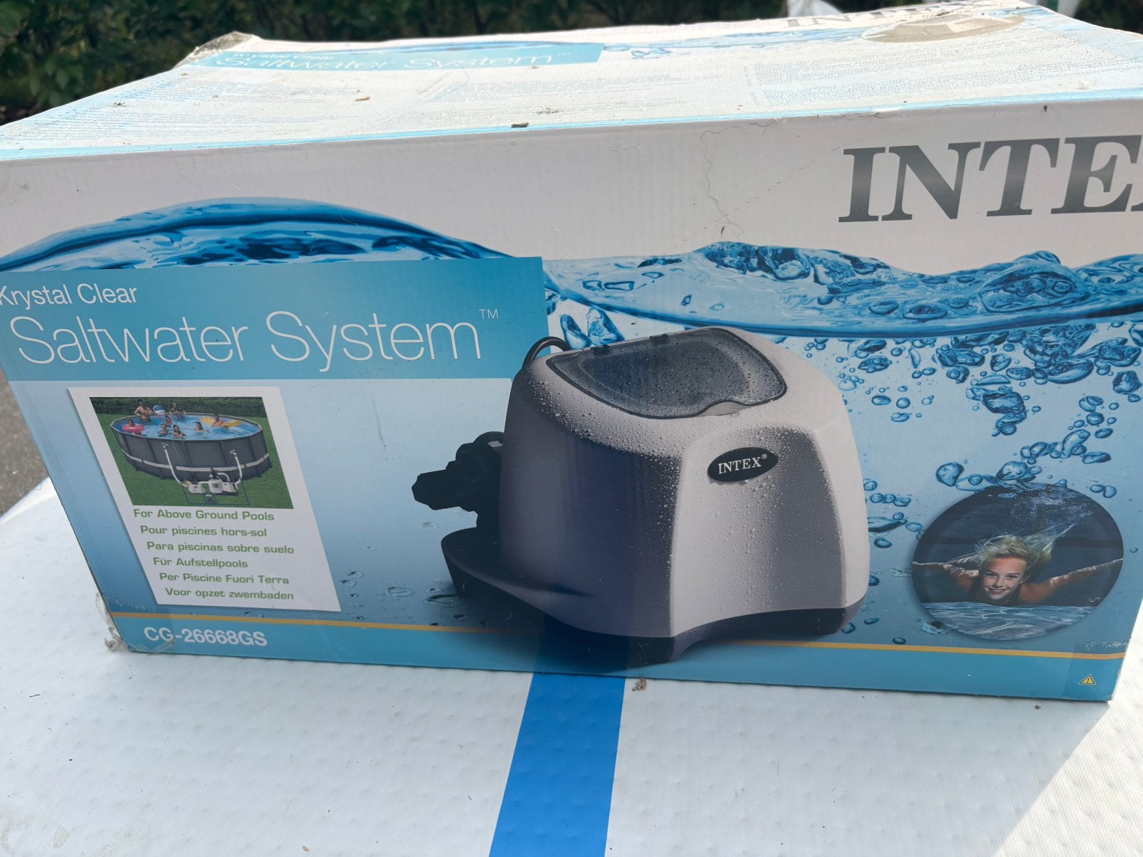 Zout water systeem, Tuin en Terras, Ophalen, Gebruikt