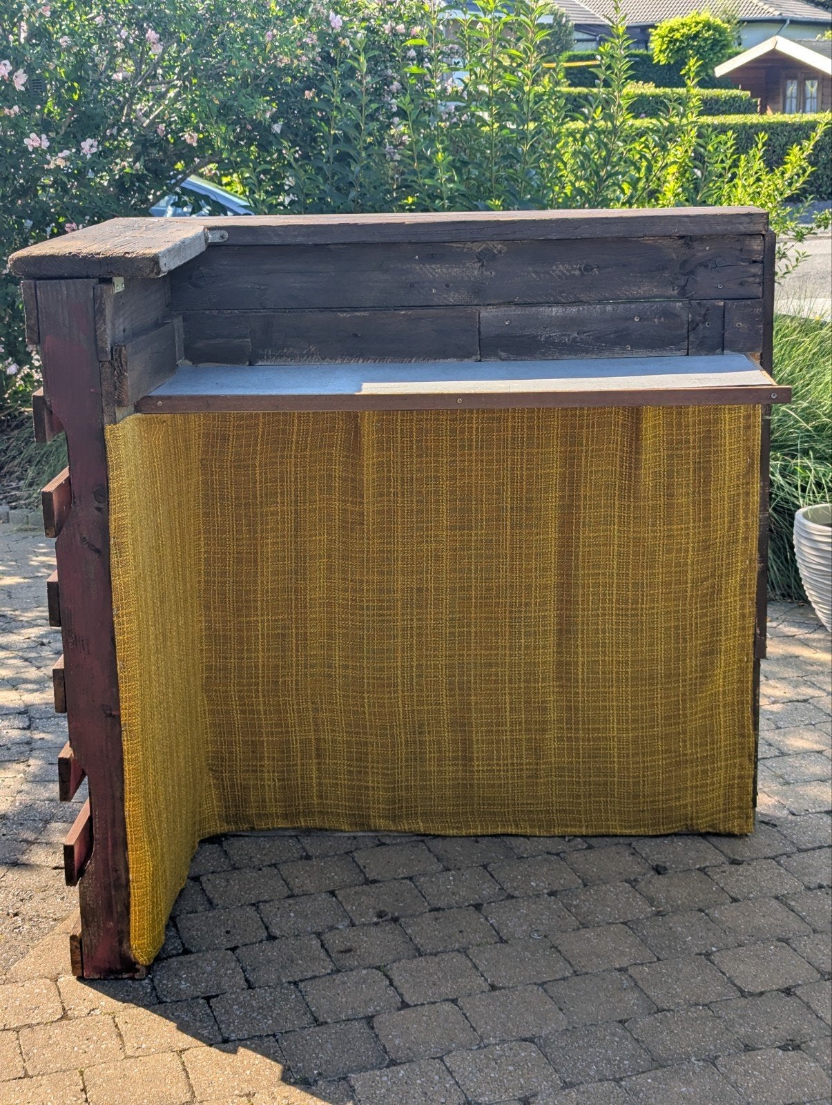 bar voor tuin, Ophalen