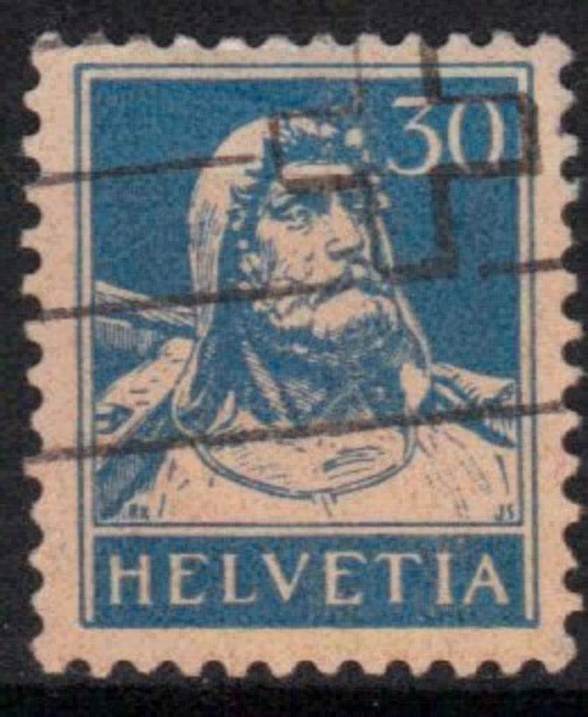 Suisse 1924-1927 - Yvert 205 - Willem Tell (ST), Envoi, Affranchi