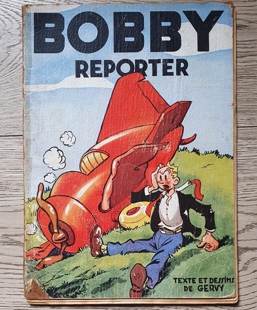 Bobby Rrepoter de Gervy, Une BD, Enlèvement ou Envoi, Utilisé