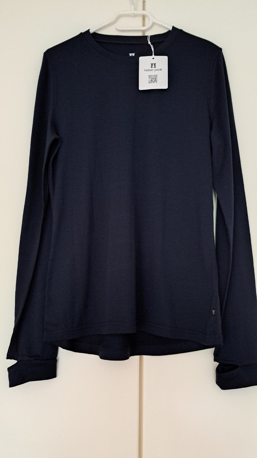 Heber Peak nieuw dames Merino250 onderhemd L, Heber Peak, Enlèvement ou Envoi, Bleu, Maillot de corps