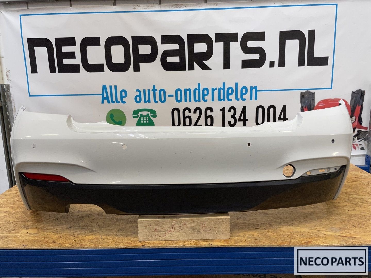 BMW F22 F23 COUPÉ CABRIO M PAKKET ACHTERBUMPER BUMPER, Gebruikt, -, -, Ophalen of Verzenden