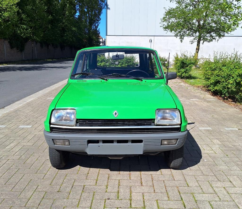 Renault R5  0.8i | 47dkm | 1976, Autos, Oldtimers & Ancêtres, Achat, Entreprise, Tissu, Vert