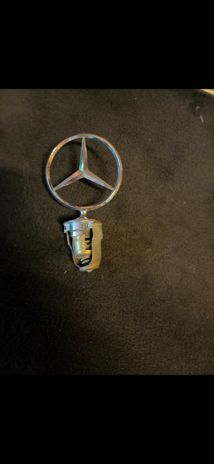 Originele Mercedes-Benz motorkapster (hood ornament), Auto-onderdelen, Ophalen, Voor, Mercedes-Benz