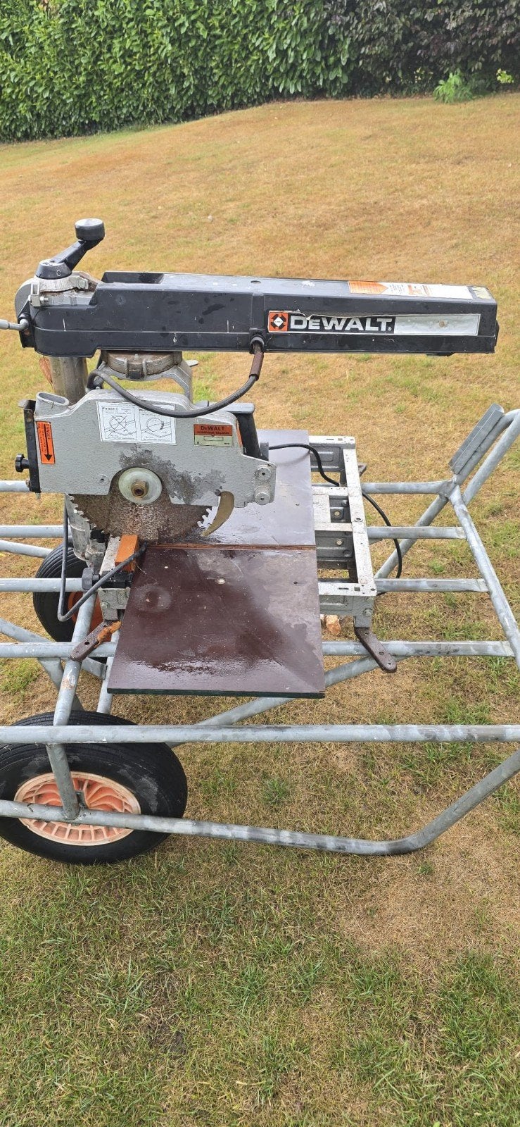 Dewalt tafelzaag, Doe-het-zelf en Bouw, Ophalen, Gebruikt, Cirkelzaag, Dewalt
