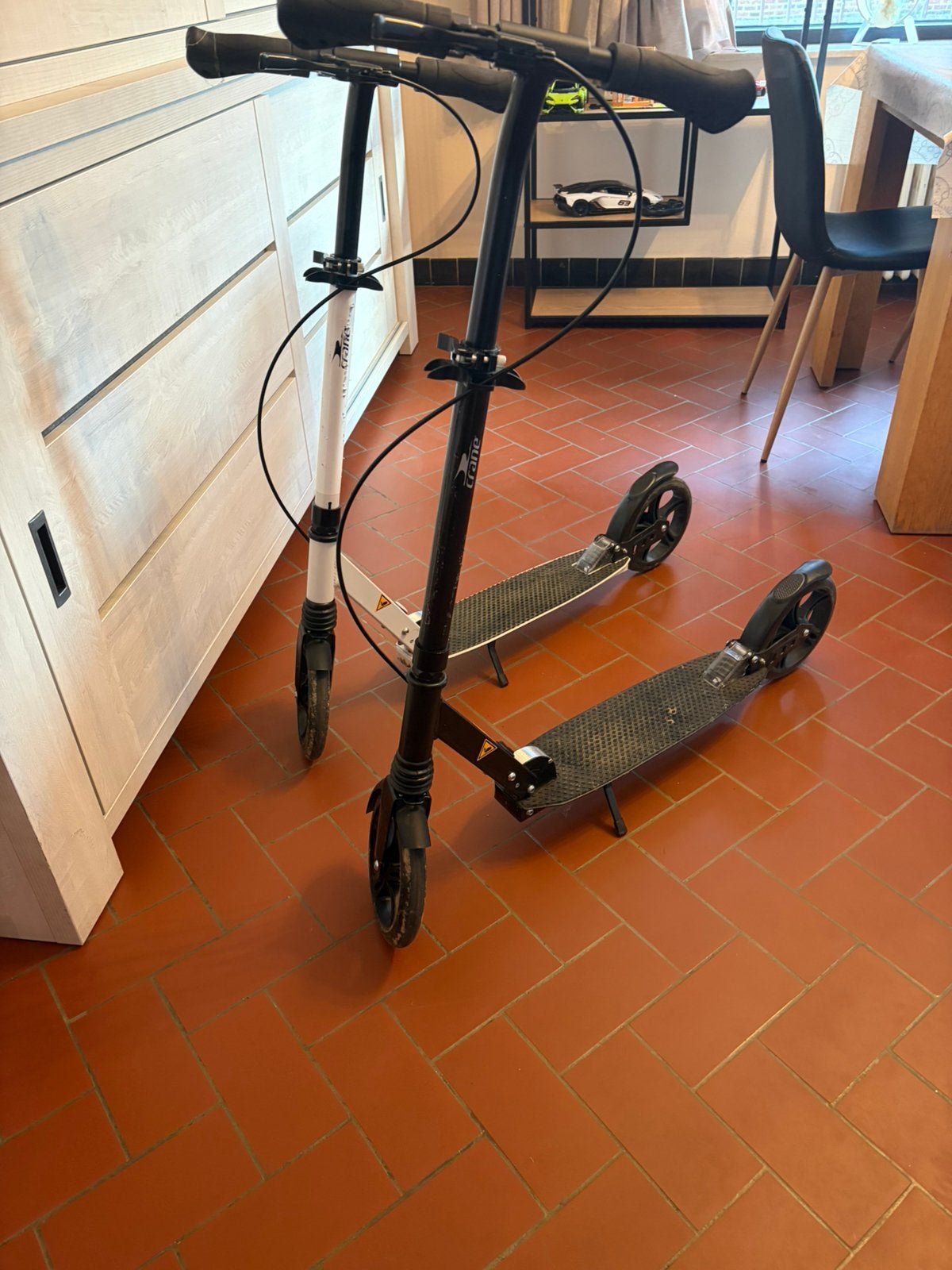 2 trottinette enfants pliable en très bon état, Enlèvement, Comme neuf