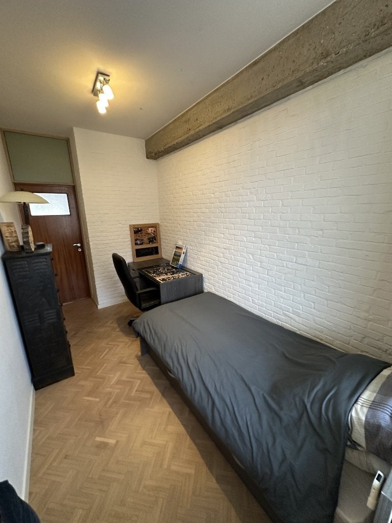 Eenpersoonsbed met uitschuifbed en 2 matrassen (90x200), Ophalen, Gebruikt, 90 cm, Eenpersoons