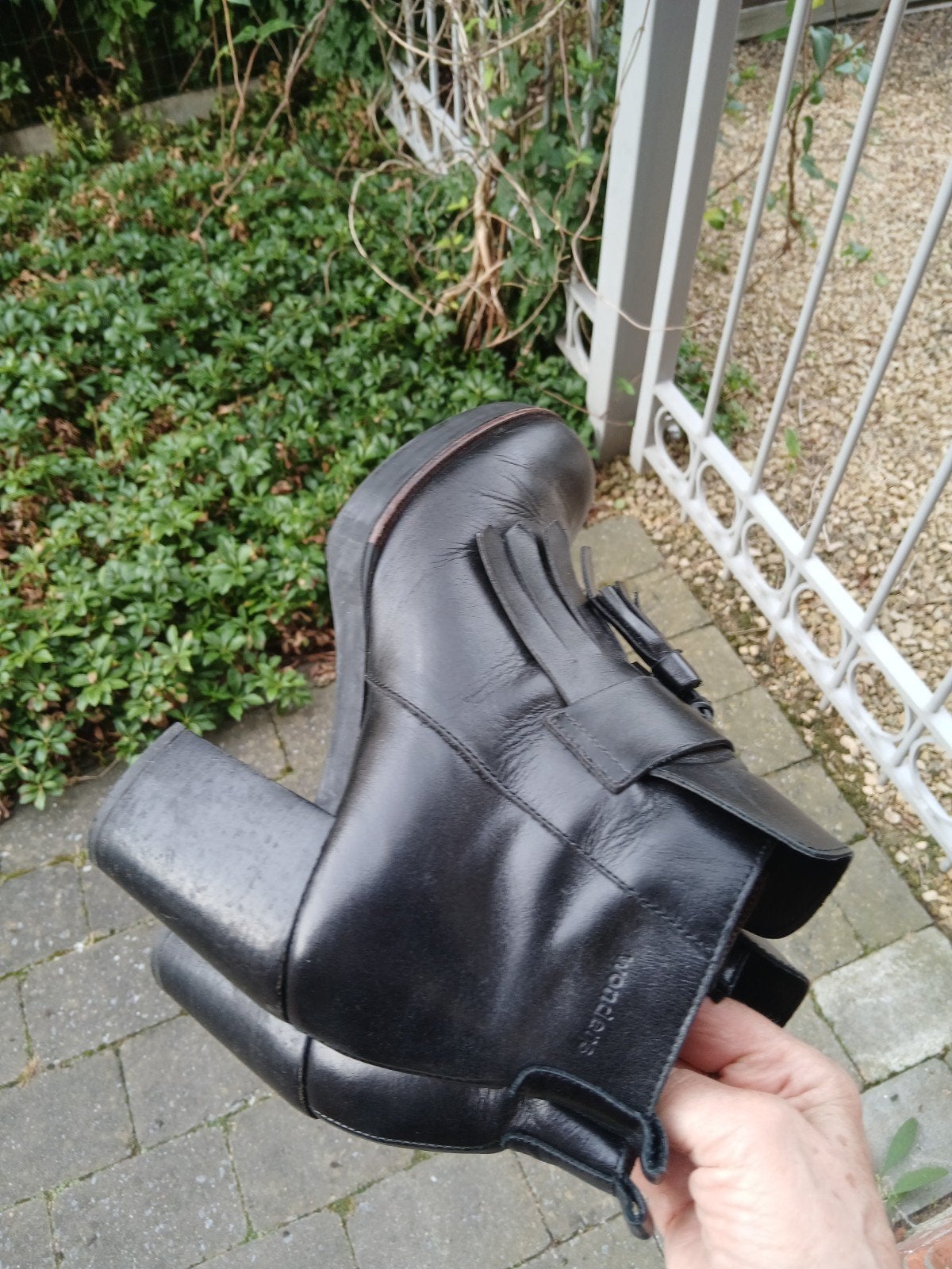 39 merk Wonders, leder, Wonders, Zwart, Ophalen of Verzenden, Zo goed als nieuw