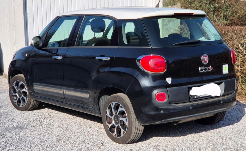 Fiat 500L CNG BENZ 1prop clima 2017.180mkm 5900€ ctok, Autos, Cuir, Euro 6, Boîte manuelle, 5 portes