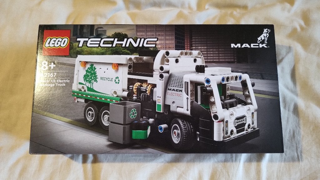 LEGO Technic 42167 – Mack LR Electric vuilniswagen – Nieuw, Kinderen en Baby's, Lego, Nieuw, Ophalen of Verzenden, Technic