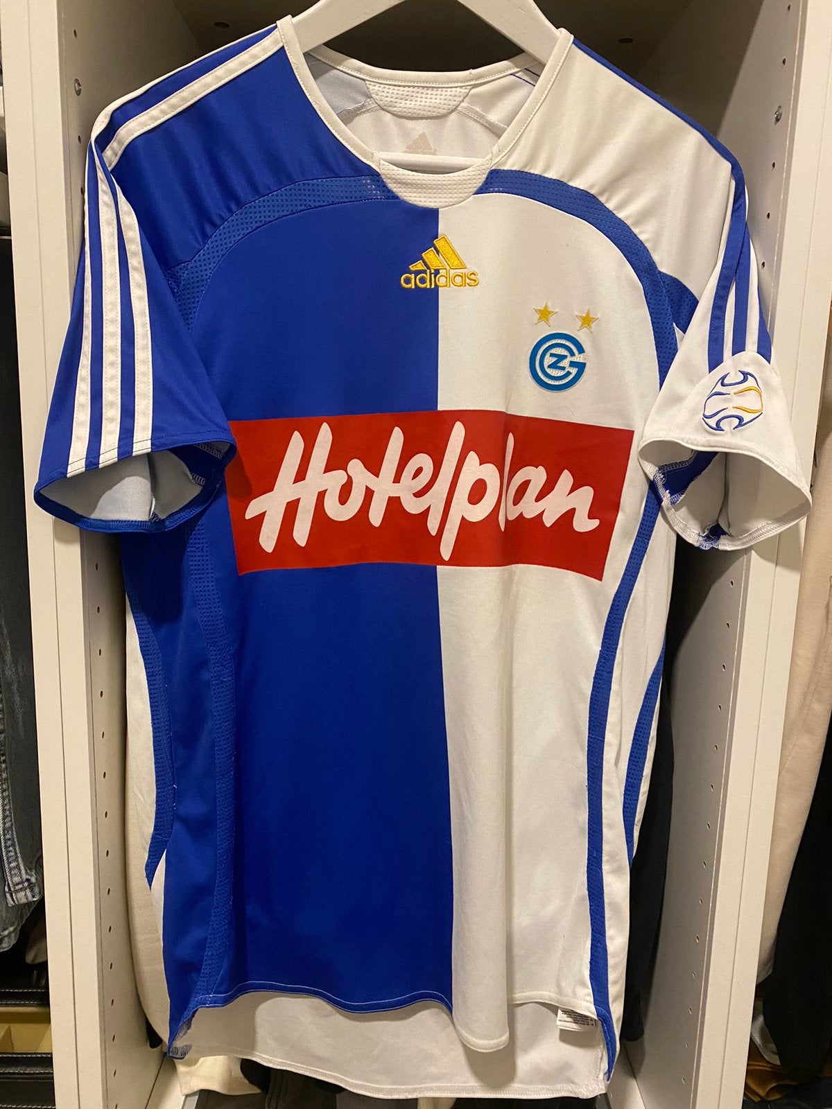 Voetbalshirt Grasshopper Zurich, Verzenden, Gebruikt