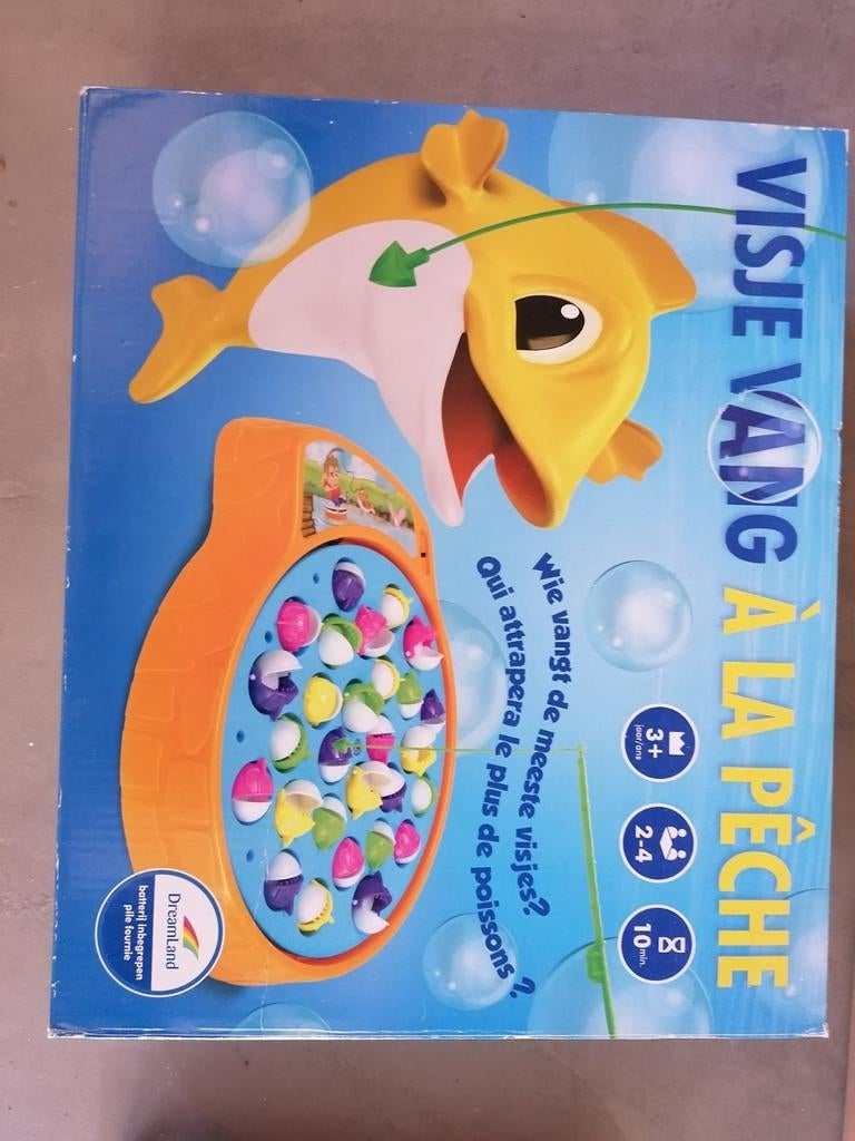 Visjes vangen, Ophalen
