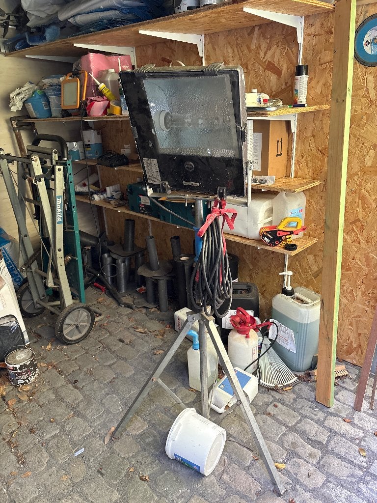 Bouwlamp, Bricolage & Construction, Enlèvement