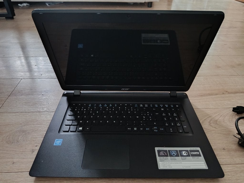 Acer Laptop 17inch, 17 pouces ou plus, Comme neuf, Enlèvement, SSD