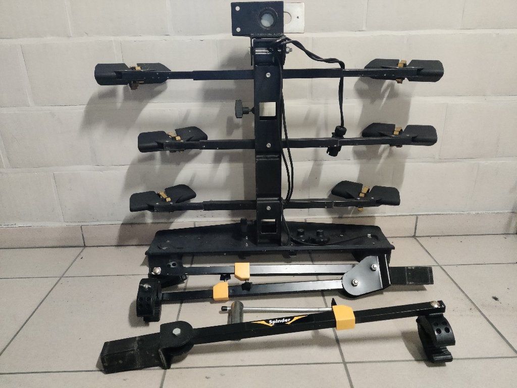 Spinder fietsendrager, Enlèvement, 3 vélos ou plus, Utilisé, Support d'attelage